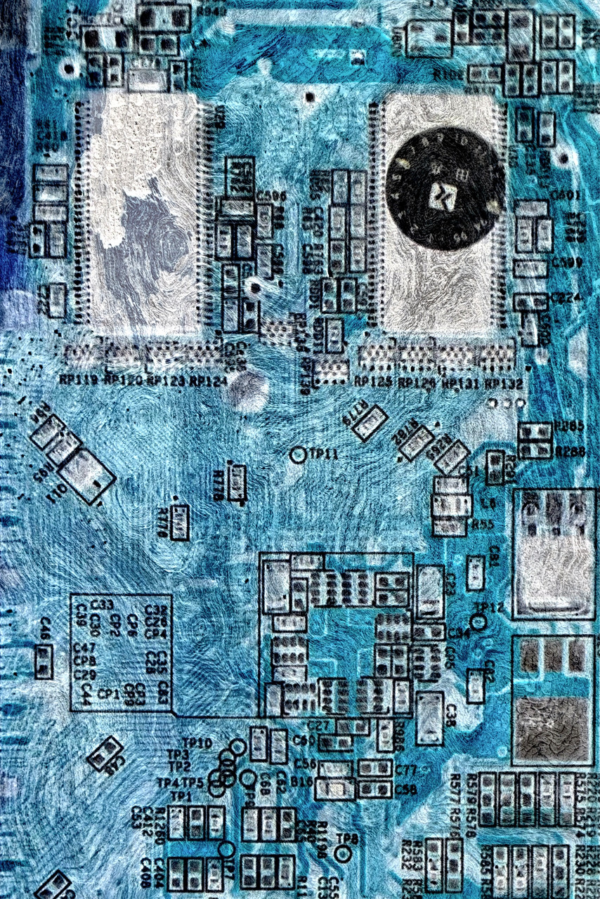 Be No.36 - An old graphics card at a recycling yard and A tree with a treehouse built in it (2026)